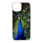 Peacock Bird Feathers Pheasant Nature Animal Texture Pattern iPhone 14 TPU UV Print Case