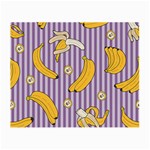 Pattern Bananas Fruit Tropical Seamless Texture Graphics Small Glasses Cloth (2 Sides)
