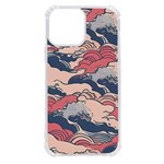 Waves Ocean Sea Water Pattern Rough Seas Digital Art Nature Nautical iPhone 13 Pro Max TPU UV Print Case