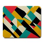 Geometric Pattern Retro Colorful Abstract Large Mousepad