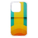 Colorful Rainbow Pattern Digital Art Abstract Minimalist Minimalism iPhone 14 Pro TPU UV Print Case