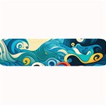 Waves Ocean Sea Abstract Whimsical Abstract Art Pattern Abstract Pattern Water Nature Moon Full Moon Large Bar Mat