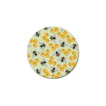 Bees Pattern Honey Bee Bug Honeycomb Honey Beehive Golf Ball Marker (4 pack)