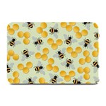 Bees Pattern Honey Bee Bug Honeycomb Honey Beehive Plate Mats