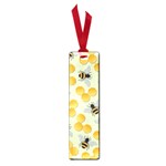 Bees Pattern Honey Bee Bug Honeycomb Honey Beehive Small Book Marks