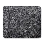 Black and white Abstract expressive print Large Mousepad