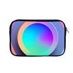 Circle Colorful Rainbow Spectrum Button Gradient Apple MacBook Pro 13  Zipper Case