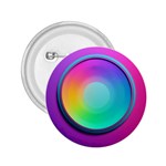 Circle Colorful Rainbow Spectrum Button Gradient Psychedelic Art 2.25  Buttons
