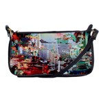 Digital Computer Technology Office Information Modern Media Web Connection Art Creatively Colorful C Shoulder Clutch Bag