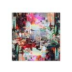 Digital Computer Technology Office Information Modern Media Web Connection Art Creatively Colorful C Satin Bandana Scarf 22  x 22 