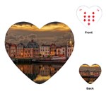 Old Port Of Maasslui Netherlands Playing Cards Single Design (Heart)