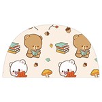 Bear Cartoon Background Pattern Seamless Animal Anti Scalding Pot Cap