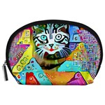 Kitten Cat Pet Animal Adorable Fluffy Cute Kitty Accessory Pouch (Large)