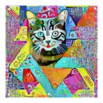 Kitten Cat Pet Animal Adorable Fluffy Cute Kitty Banner and Sign 3  x 3 