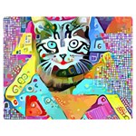 Kitten Cat Pet Animal Adorable Fluffy Cute Kitty Premium Plush Fleece Blanket (Medium)