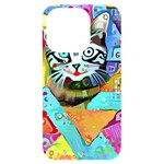 Kitten Cat Pet Animal Adorable Fluffy Cute Kitty iPhone 14 Pro Black UV Print Case