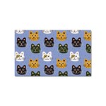 Cat Cat Background Animals Little Cat Pets Kittens Sticker Rectangular (10 pack)