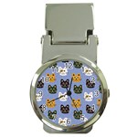 Cat Cat Background Animals Little Cat Pets Kittens Money Clip Watches