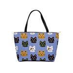 Cat Cat Background Animals Little Cat Pets Kittens Classic Shoulder Handbag