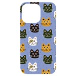 Cat Cat Background Animals Little Cat Pets Kittens iPhone 14 Pro Max Black UV Print Case