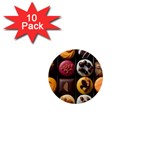 Chocolate Candy Candy Box Gift Cashier Decoration Chocolatier Art Handmade Food Cooking 1  Mini Magnet (10 pack) 