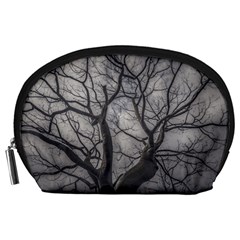 Landscape forest ceiba tree, guayaquil, ecuador Accessory Pouch (Large) from ArtsNow.com Front