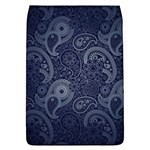 Blue Paisley Texture, Blue Paisley Ornament Removable Flap Cover (L)