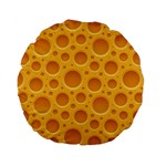 Cheese Texture Food Textures Standard 15  Premium Round Cushions