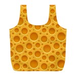 Cheese Texture Food Textures Full Print Recycle Bag (L)