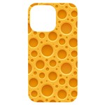 Cheese Texture Food Textures iPhone 14 Pro Max Black UV Print Case