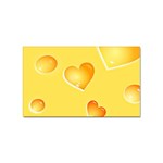 Cheese Texture, Macro, Food Textures, Slices Of Cheese Sticker Rectangular (10 pack)