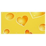 Cheese Texture, Macro, Food Textures, Slices Of Cheese Banner and Sign 8  x 4 