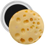 Cheese Texture, Yellow Cheese Background 3  Magnets
