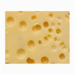 Cheese Texture, Yellow Cheese Background Small Glasses Cloth (2 Sides)