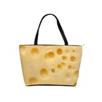 Cheese Texture, Yellow Cheese Background Classic Shoulder Handbag