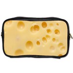Cheese Texture, Yellow Cheese Background Toiletries Bag (One Side)