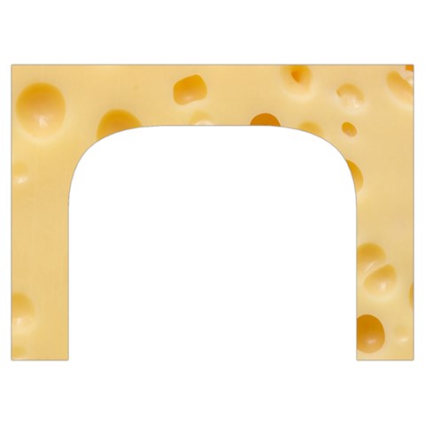 Cheese Texture, Yellow Cheese Background Toiletries Pouch from ArtsNow.com Front