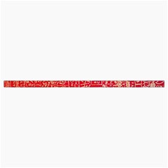 Chinese Hieroglyphs Patterns, Chinese Ornaments, Red Chinese Roll Up Canvas Pencil Holder (L) from ArtsNow.com Strap