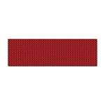 Christmas Pattern, Fabric Texture, Knitted Red Background Sticker Bumper (10 pack)