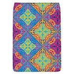 Colorful Floral Ornament, Floral Patterns Removable Flap Cover (L)