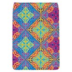 Colorful Floral Ornament, Floral Patterns Removable Flap Cover (S)