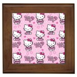 Cute Hello Kitty Collage, Cute Hello Kitty Framed Tile