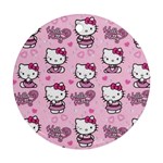 Cute Hello Kitty Collage, Cute Hello Kitty Ornament (Round)