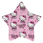 Cute Hello Kitty Collage, Cute Hello Kitty Ornament (Star)