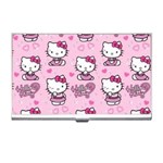 Cute Hello Kitty Collage, Cute Hello Kitty Business Card Holder