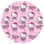 Cute Hello Kitty Collage, Cute Hello Kitty UV Print Acrylic Ornament Round