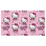 Cute Hello Kitty Collage, Cute Hello Kitty Banner and Sign 7  x 4 