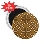 Gold Pattern Texture, Seamless Texture 2.25  Magnets (10 pack) 