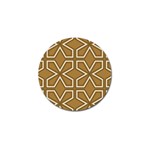 Gold Pattern Texture, Seamless Texture Golf Ball Marker