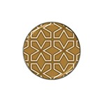 Gold Pattern Texture, Seamless Texture Hat Clip Ball Marker